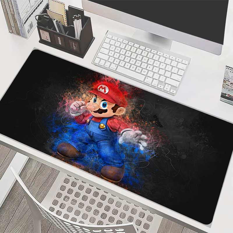 Tech Gaming Accessories - 90x40cm Mouse Pad M-Mario Anime Gamer