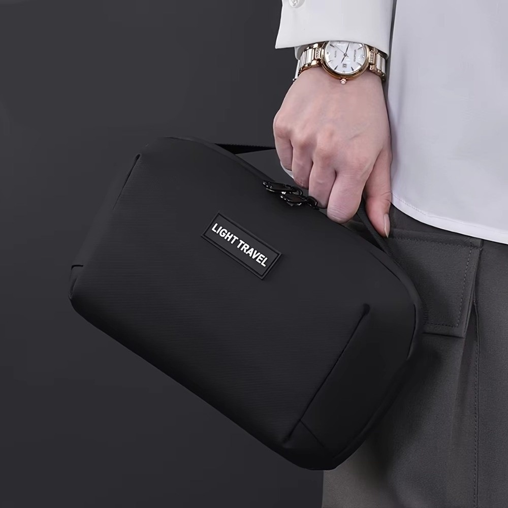 Tech Accessories Travel Organizer Pouch - Portable Data Cable Storage Bag Large