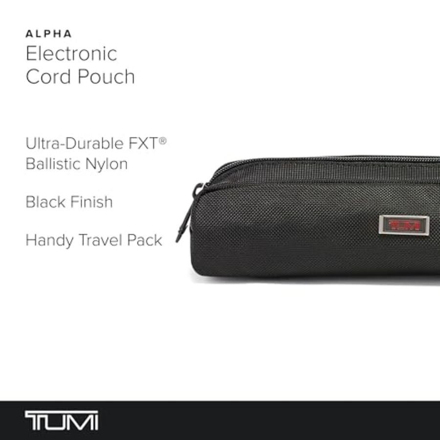 Alpha Electronic Cord Pouch -  - Tech Accessories Travel Organizer Pouch のレビューと価格