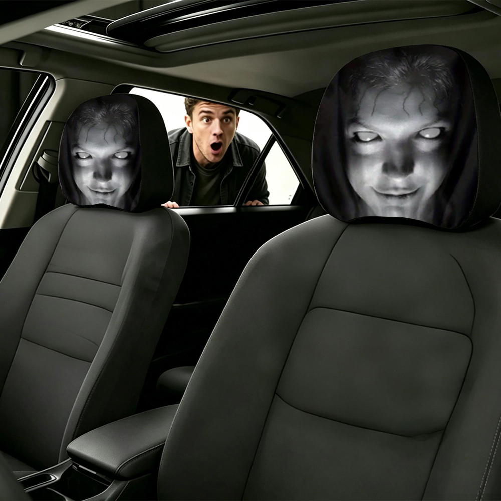 Car Headrest Funny Cover Acces - Tech Accessories For Car のレビューと価格