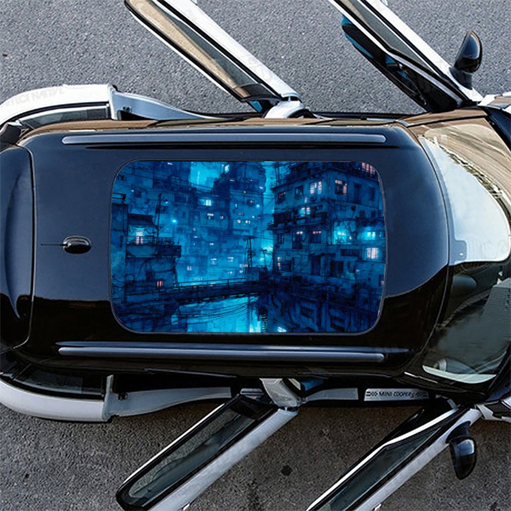 Futuristic Blue Cyberpunk Tech - Tech Accessories For Car のレビューと価格
