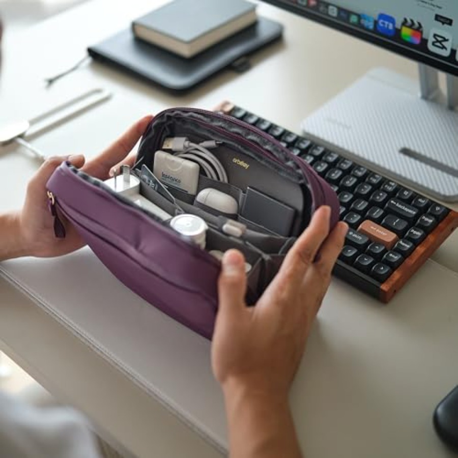 2-in-1 Tech Accessory Pouch wi - Tech Accessories Travel Organizer Pouch のレビューと価格