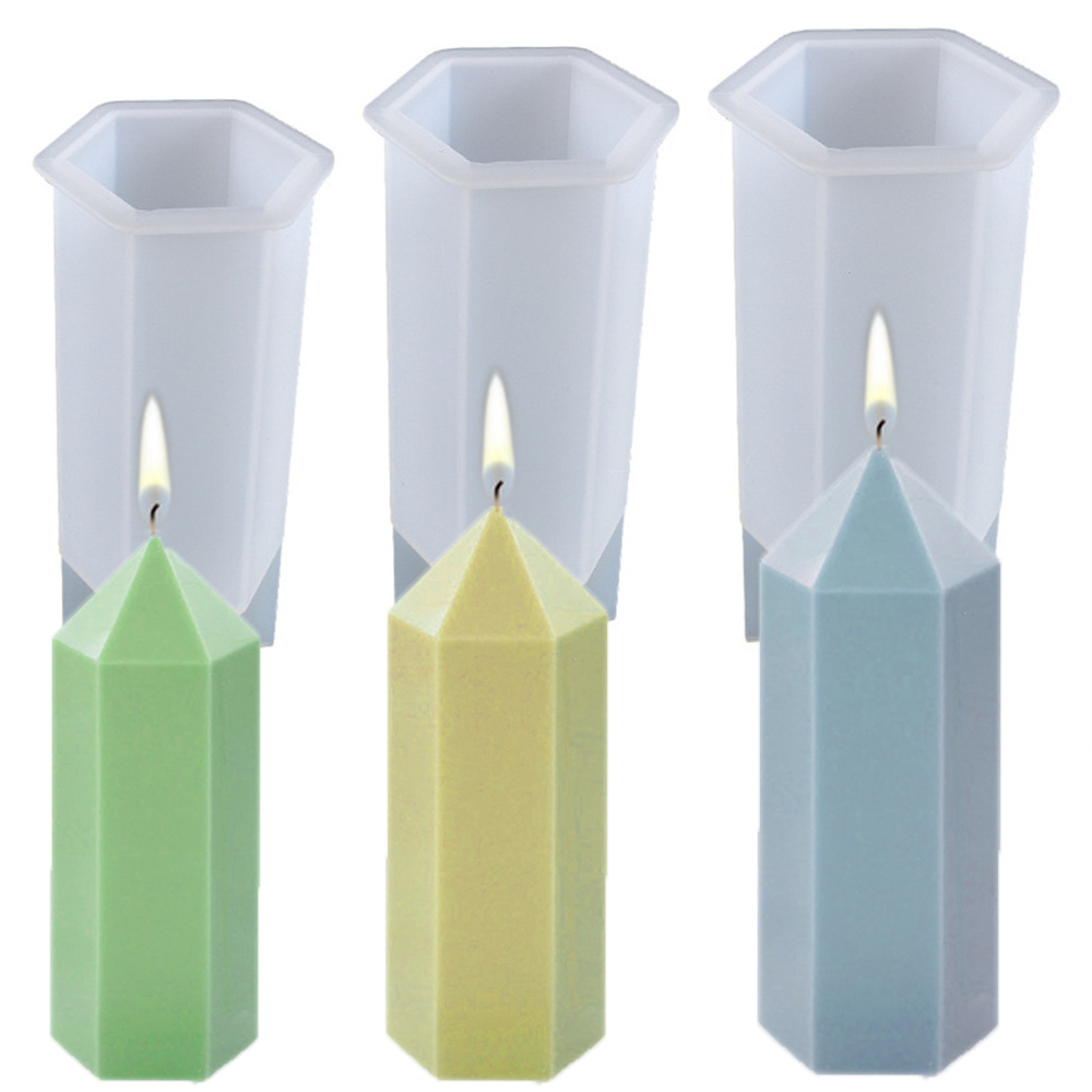 3D Hexagonal Column Candle Mol - Unique Tech Accessories のレビューと価格