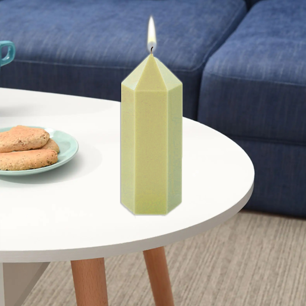 3D Hexagonal Column Candle Mol - Unique Tech Accessories のレビューと価格