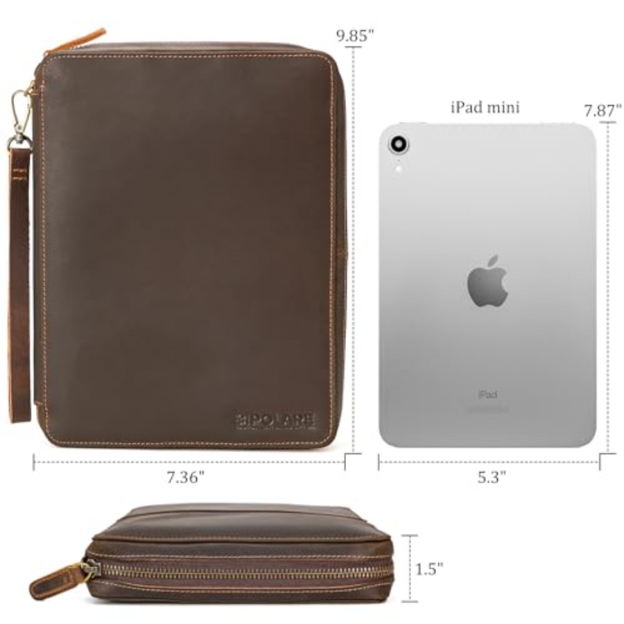 Polare Full Grain Leather Trav - Tech Accessories Travel Case のレビューと価格