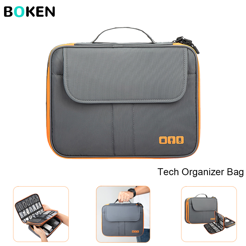 Large Capacity Tech Organizer  - Tech Accessories Travel Organizer Pouch のレビューと価格