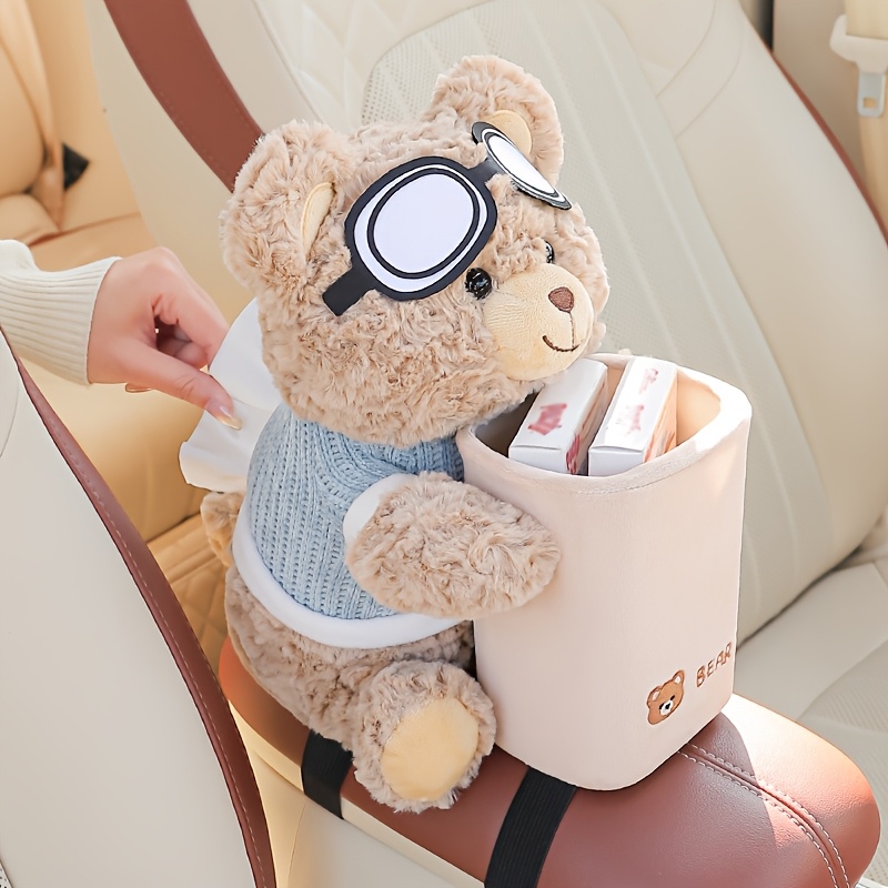 Cute Car Tissue Holder & Trash - Tech Accessories For Car のレビューと価格
