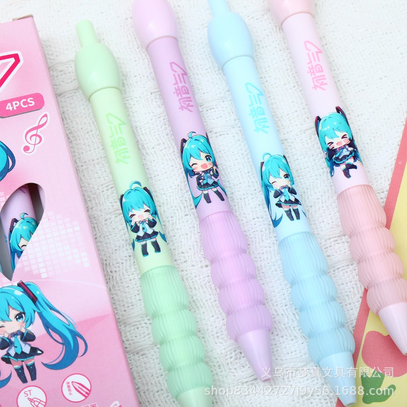 Kawaii Hatsune Miku Gel Pen Cu - Tech Accessories For Office のレビューと価格