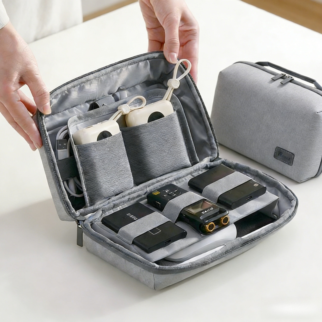 1Pc Electronics Organizer Trav - Tech Accessories Travel Organizer Pouch のレビューと価格