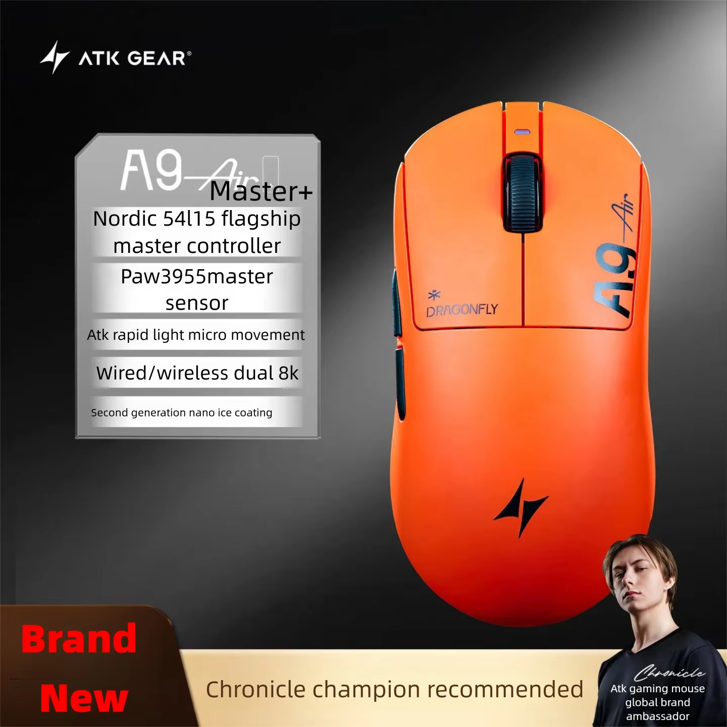 ATK A9 Air Ultimate Plus Gamin - Tech Gaming Accessories のレビューと価格