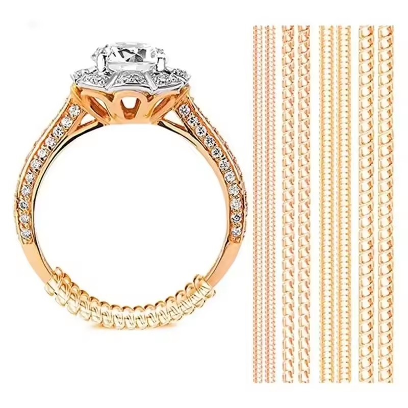 4/8Pcs Spiral Ring Size Adjust - Unique Tech Accessories のレビューと価格