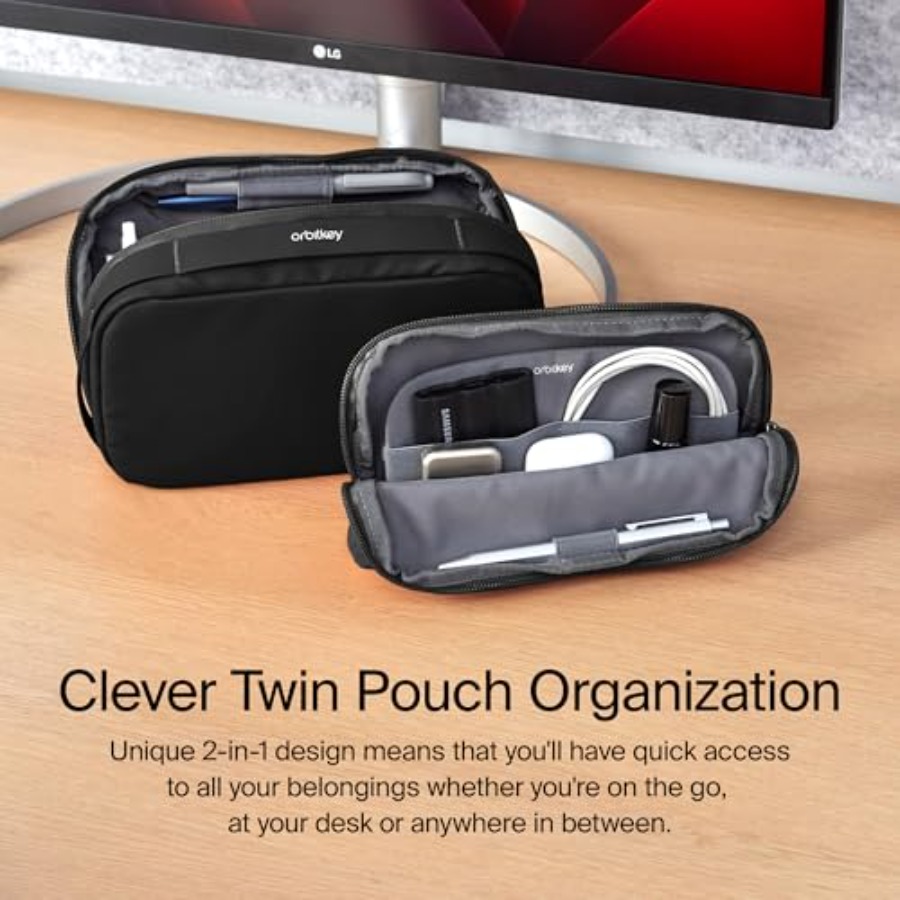 2-in-1 Tech Accessory Pouch wi - Tech Accessories Travel Organizer Pouch のレビューと価格