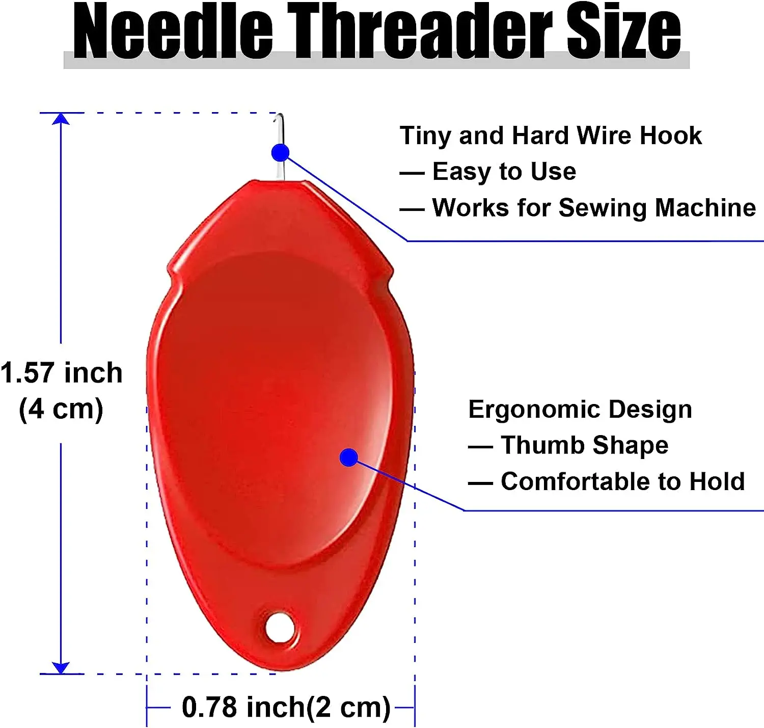 10Pcs Easy Automatic Needle Th - Unique Tech Accessories のレビューと価格
