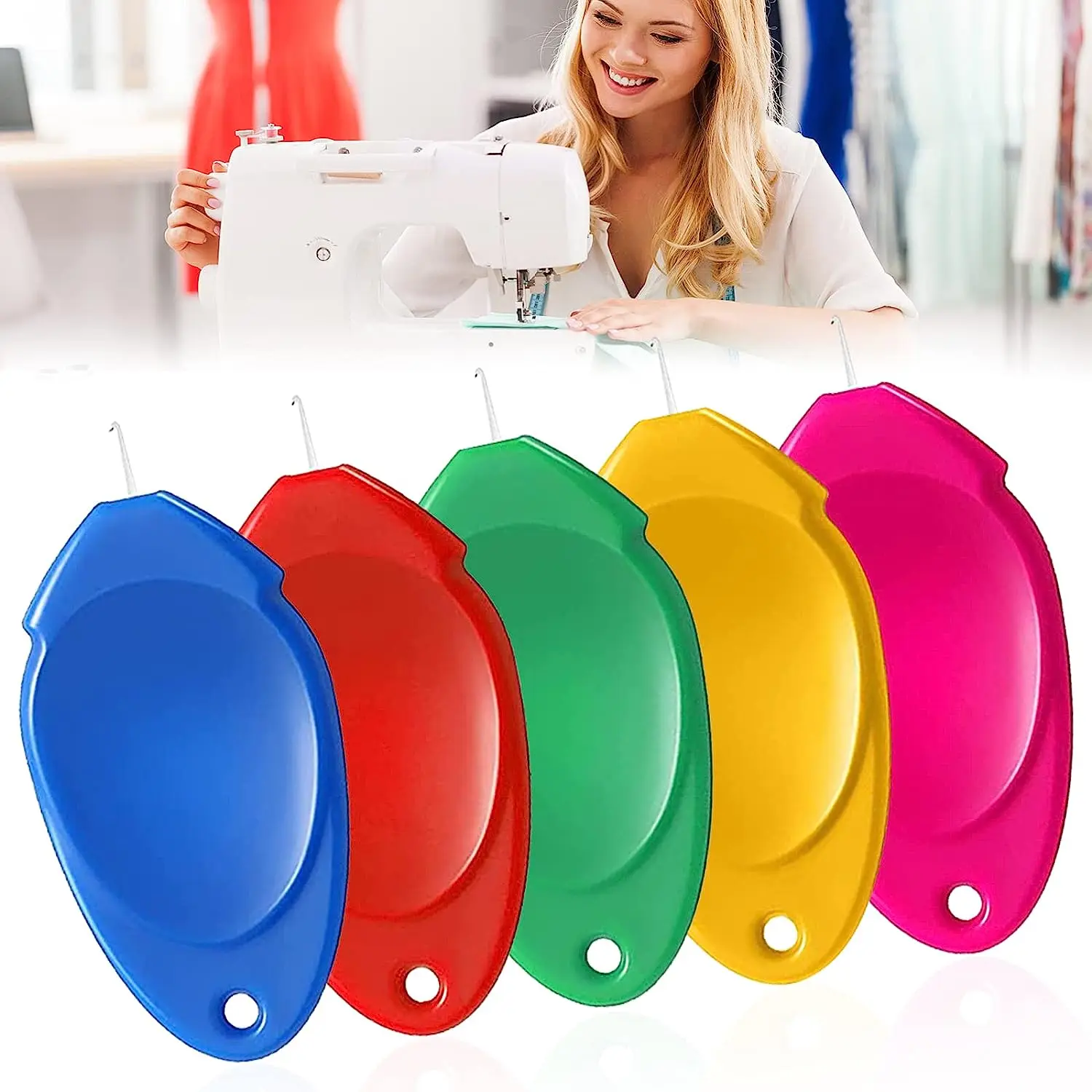 10Pcs Easy Automatic Needle Th - Unique Tech Accessories のレビューと価格