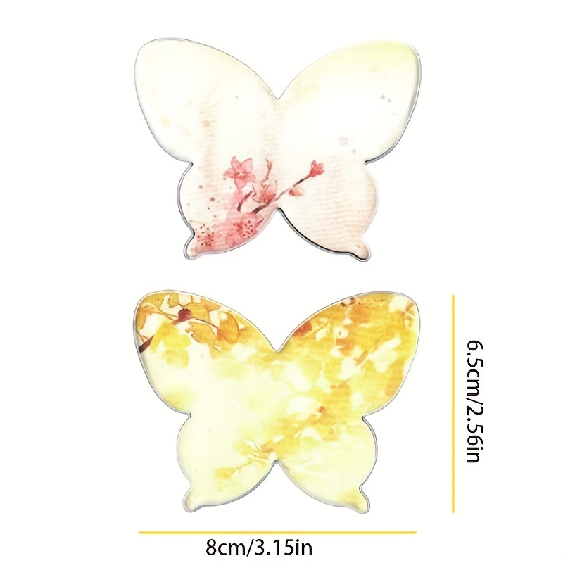 4 Packs Random Butterfly Stick - Tech Accessories For Office のレビューと価格