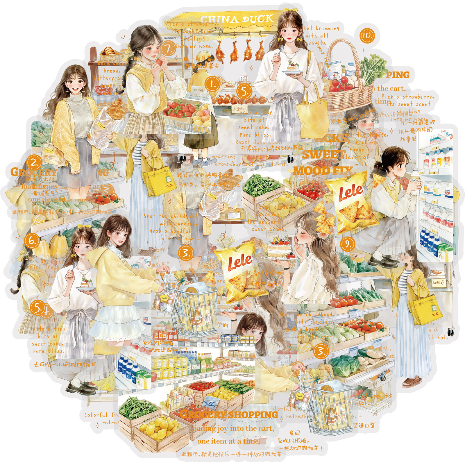 Etori Life 15Pcs Healing Serie - Tech Accessories For Office のレビューと価格