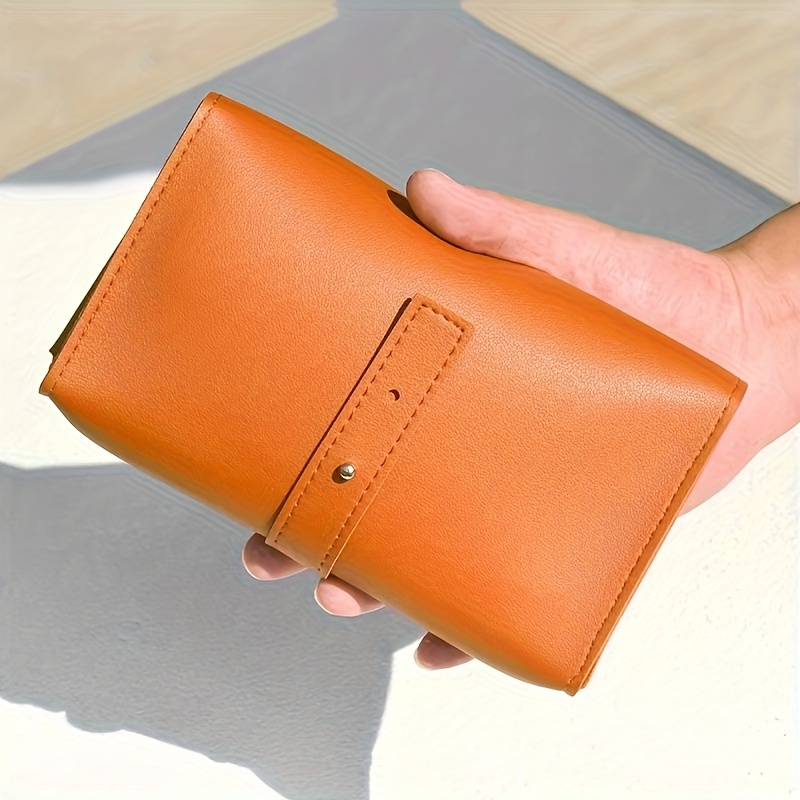 1pc PU Leather Multi-Compartme - Tech Accessories Travel Case のレビューと価格