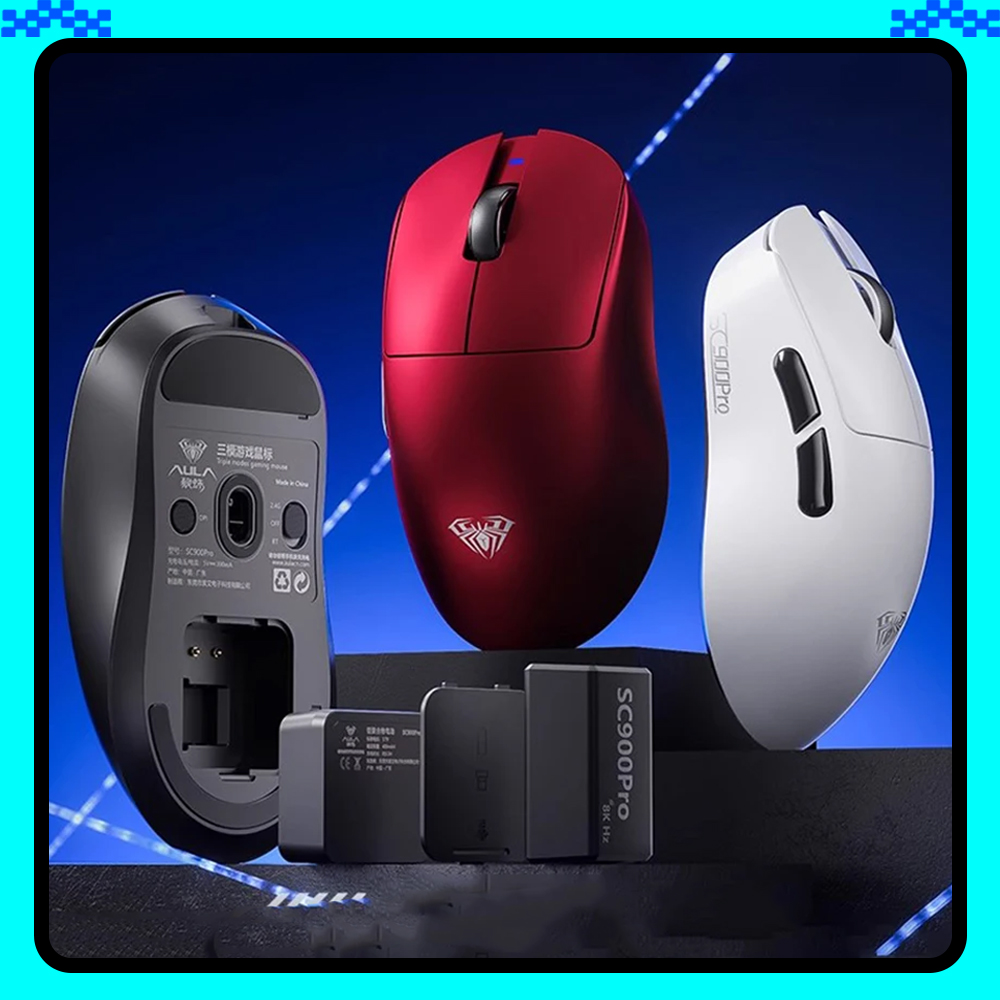 AULA SC900 Mouse Mouse Paw3950 - Tech Gaming Accessories のレビューと価格