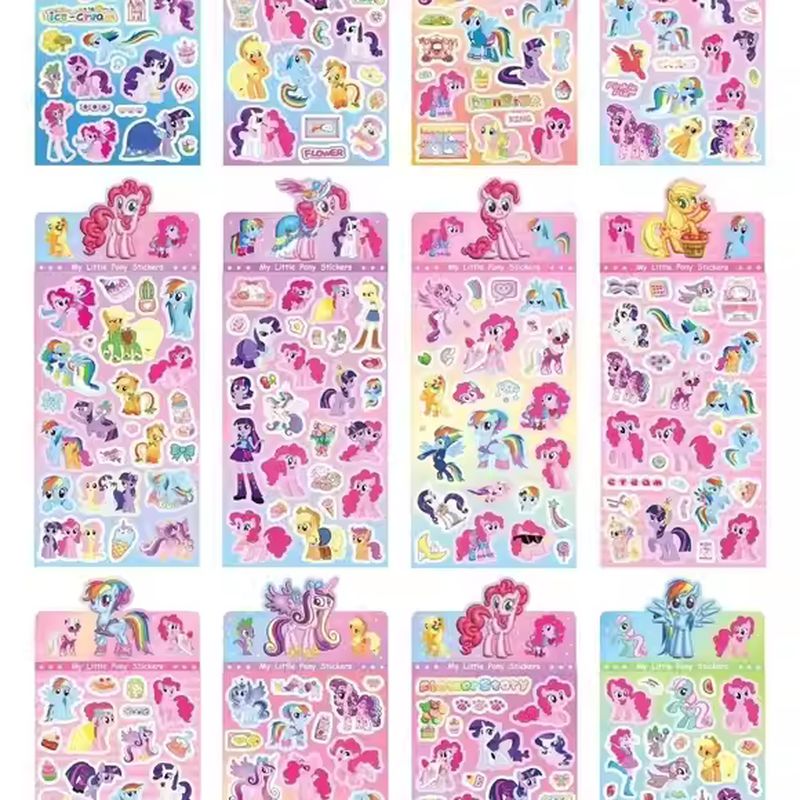 Little Pony Laser Sticker Set  - Tech Accessories For Office のレビューと価格