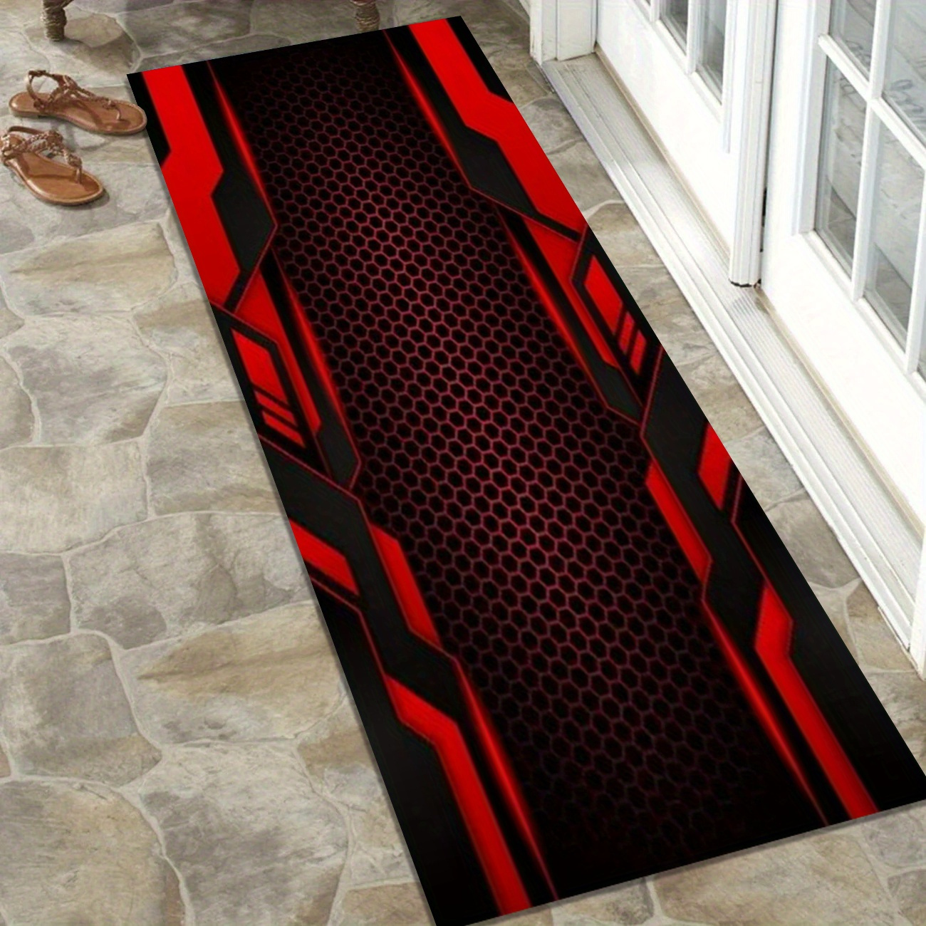 Red Black Honeycomb Motorcycle - Tech Acc のレビューと価格