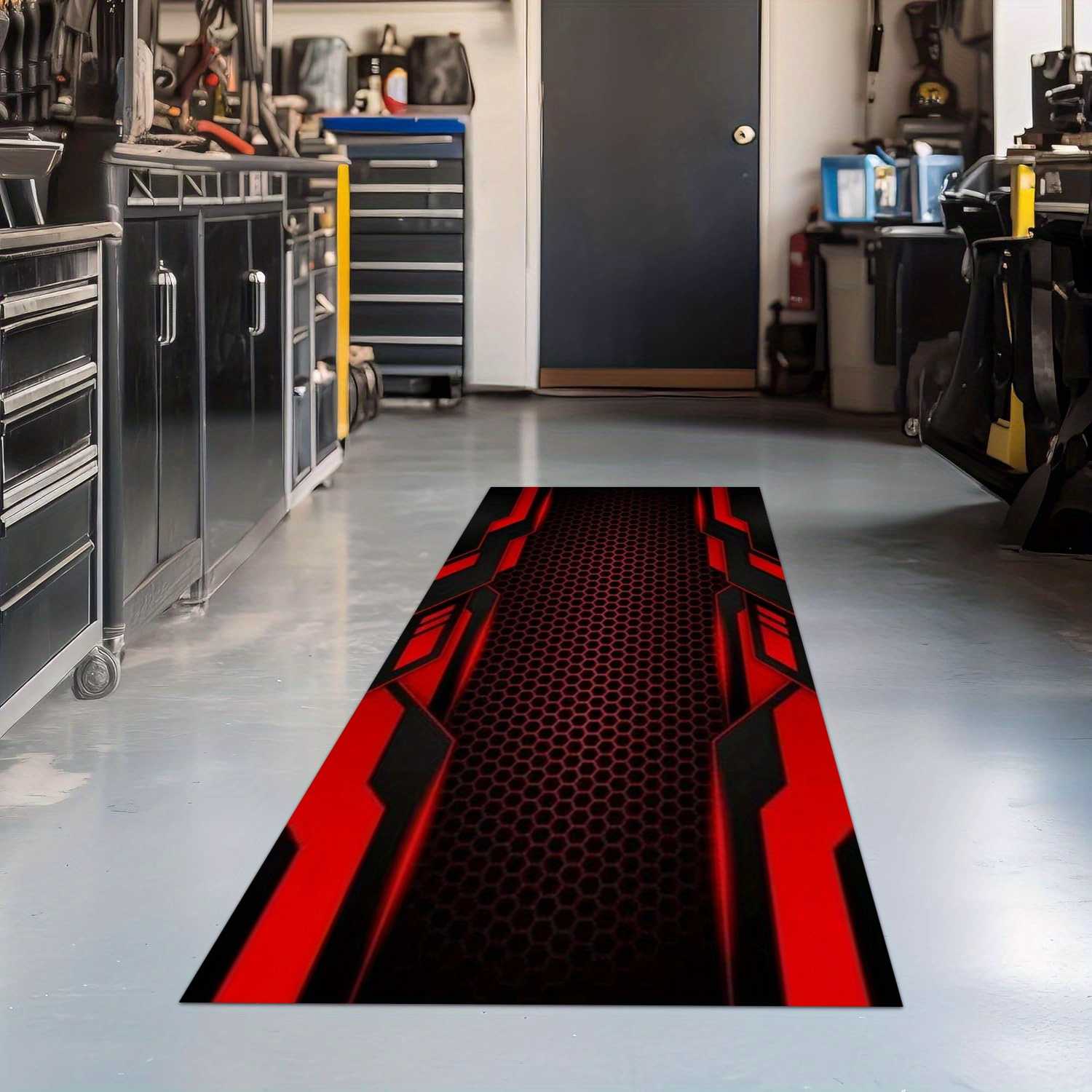 Red Black Honeycomb Motorcycle - Tech Acc のレビューと価格