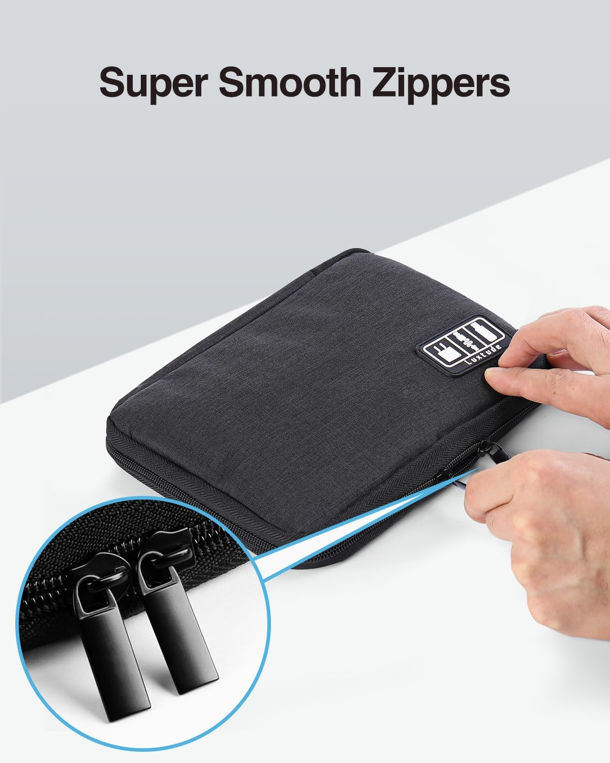 Travel Cable Organizer Bag, Fl - Tech Accessories Travel Case のレビューと価格