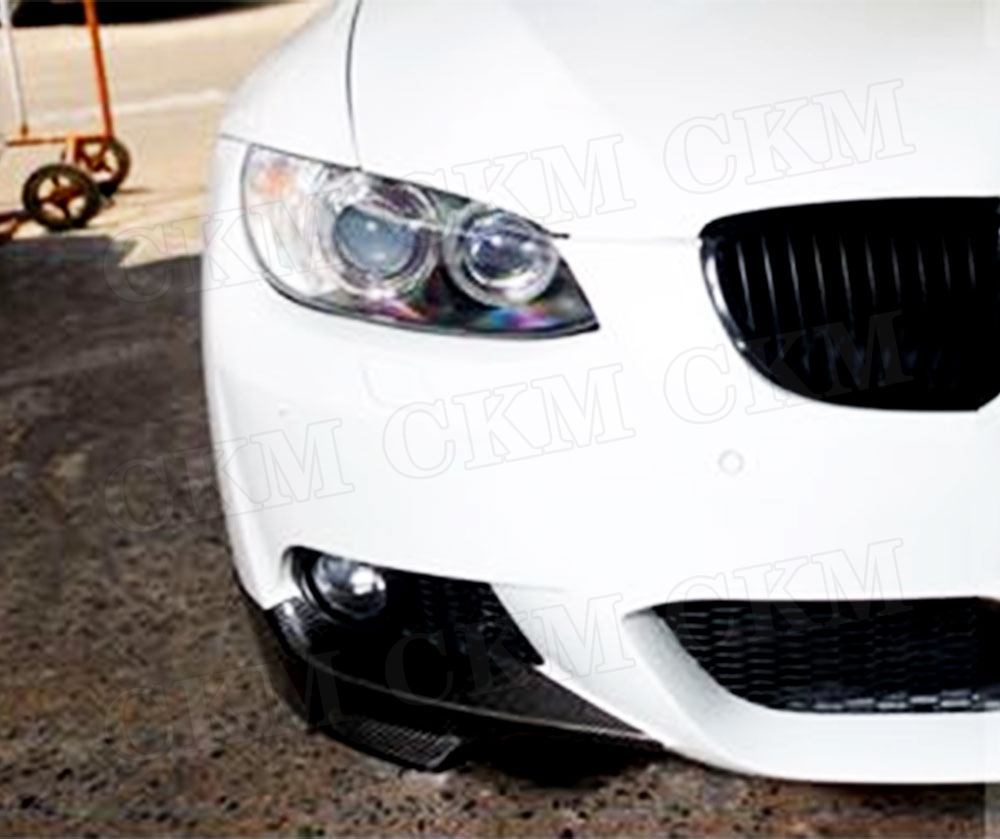 CKMUUER Carbon fiber Front Spl - Tech Accessories For Car のレビューと価格