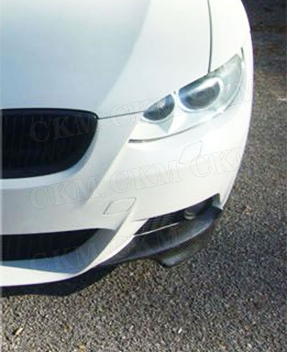 CKMUUER Carbon fiber Front Spl - Tech Accessories For Car のレビューと価格