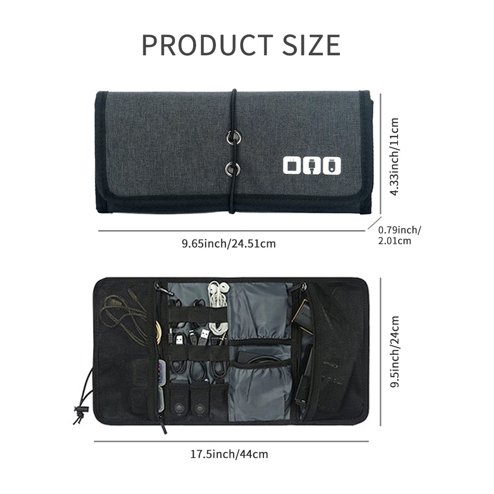 Electronic Organizer Cord Pouc - Tech Accessories Travel Organizer Pouch のレビューと価格