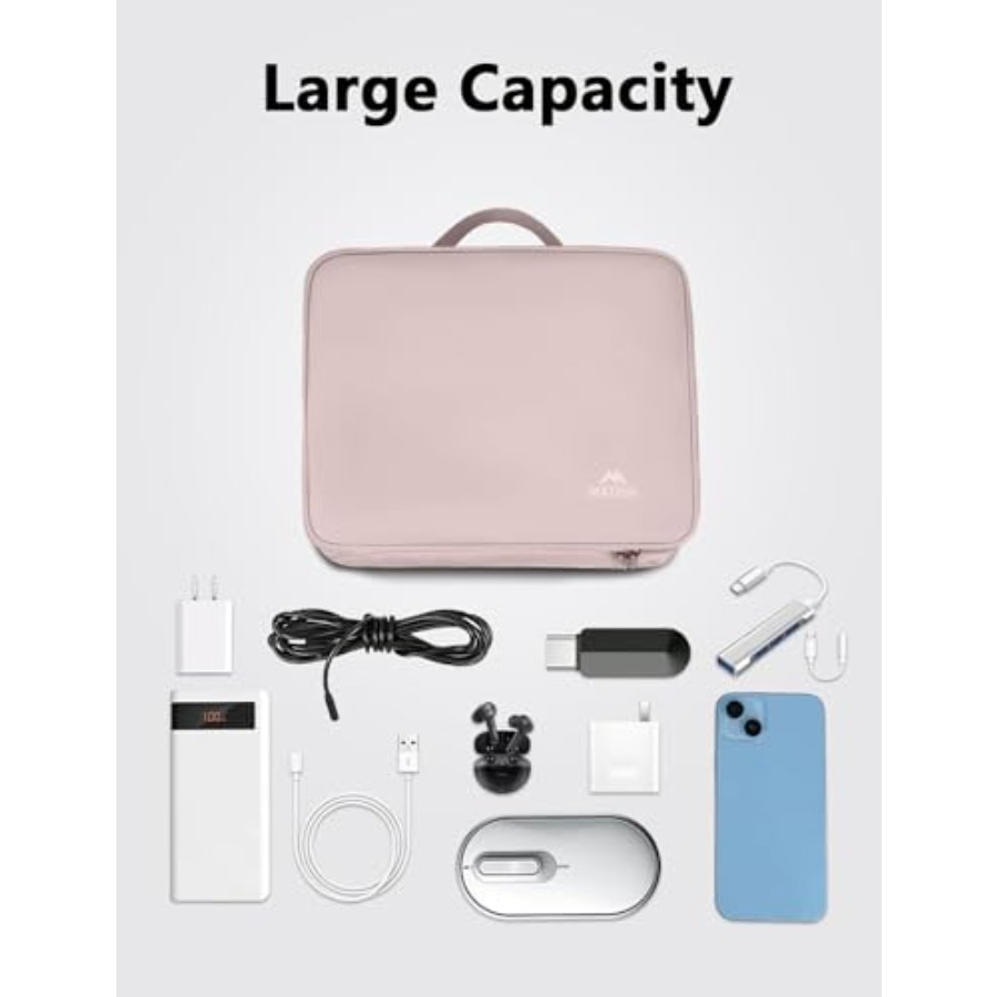 Travel Cord Organizer for Wome - Tech Accessories Travel Case のレビューと価格