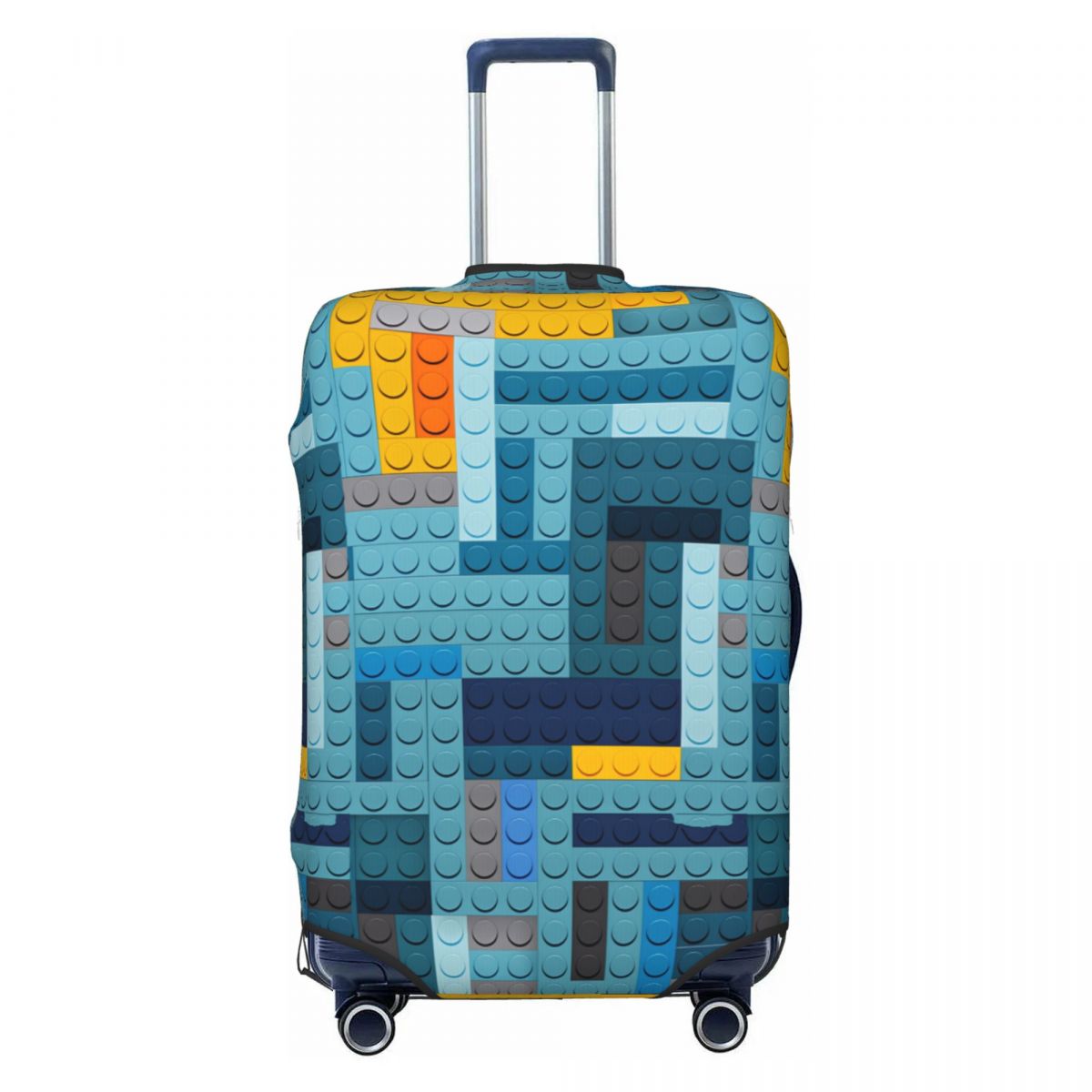Blue Tech Pixel Building Block - Tech Accessories Travel Case のレビューと価格