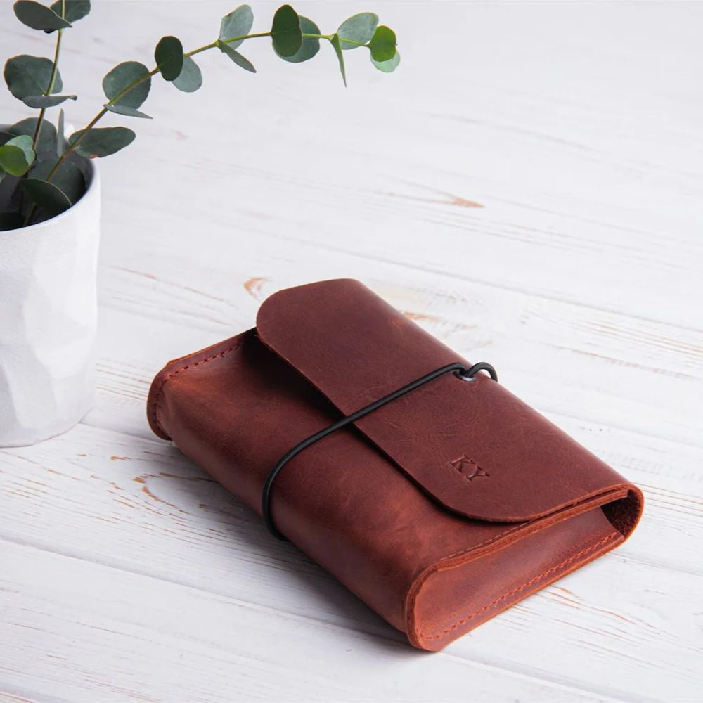 Genuine Leather MacBook Mouse  - Tech Accessories Travel Organizer Pouch のレビューと価格